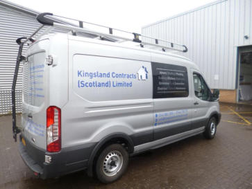 Kingsland Contracts Builders Glasgow Van Image 1